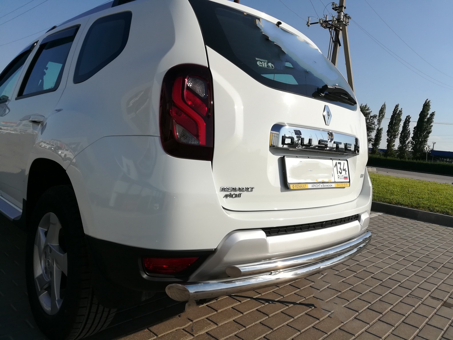 Бампер передний renault duster